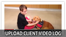 Canines 4 Hope Client Video Log Upload - Click here to upload your video to Canine's 4 Hope.